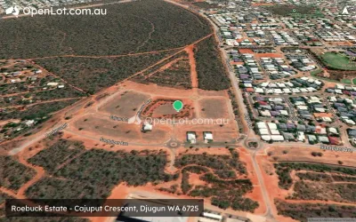 Satellite image for  Roebuck Estate - Cajuput Crescent, Djugun WA 6725