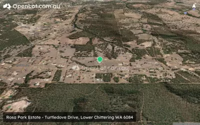 Satellite image for  Rosa Park Estate - Turtledove Drive, Lower Chittering WA 6084