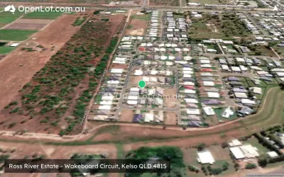 Satellite image for  Ross River Estate - Wakeboard Circuit, Kelso QLD 4815
