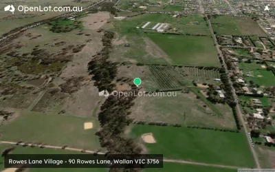 Satellite image for  Rowes Lane Village - 90 Rowes Lane, Wallan VIC 3756