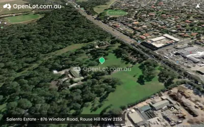 Satellite image for  Salento Estate - 876 Windsor Road, Rouse Hill NSW 2155