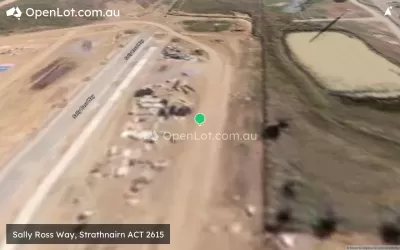 Satellite image for  Sally Ross Way, Strathnairn ACT 2615