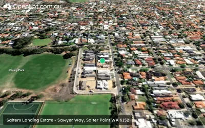 Satellite image for  Salters Landing Estate - Sawyer Way, Salter Point WA 6152