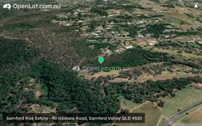 Satellite image for  Samford Rise Estate - 90 Gibbons Road, Samford Valley QLD 4520
