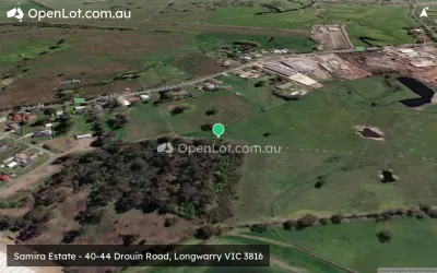 Satellite image for  Samira Estate - 40-44 Drouin Road, Longwarry VIC 3816