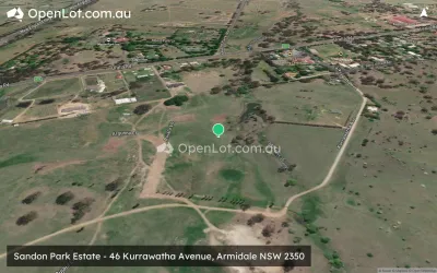 Satellite image for  Sandon Park Estate - 46 Kurrawatha Avenue, Armidale NSW 2350