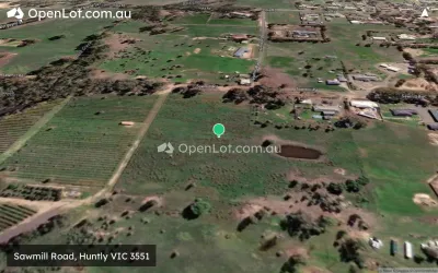 Satellite image for  Sawmill Road, Huntly VIC 3551