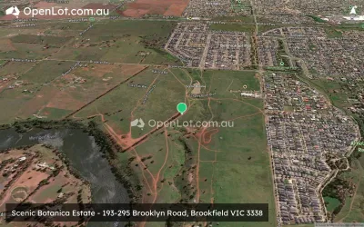 Satellite image for  Scenic Botanica Estate - 193-295 Brooklyn Road, Brookfield VIC 3338