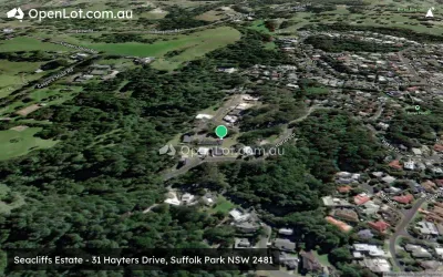 Satellite image for  Seacliffs Estate - 31 Hayters Drive, Suffolk Park NSW 2481