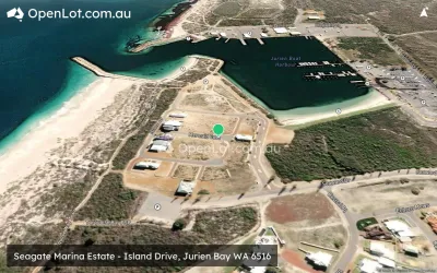 Satellite image for  Seagate Marina Estate - Island Drive, Jurien Bay WA 6516