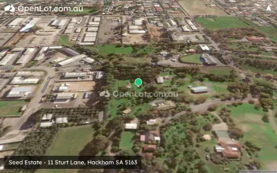 Satellite image for  Seed Estate - 11 Sturt Lane, Hackham SA 5163
