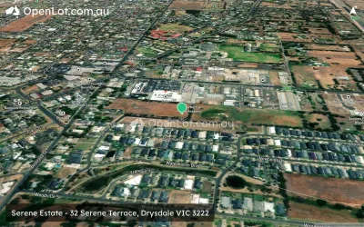 Satellite image for  Serene Estate - 32 Serene Terrace, Drysdale VIC 3222