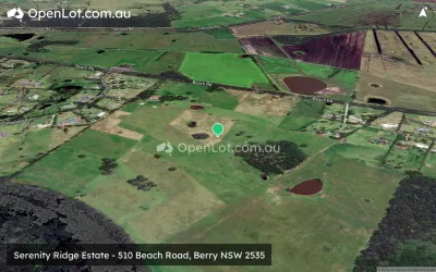 Satellite image for  Serenity Ridge Estate - 510 Beach Road, Berry NSW 2535