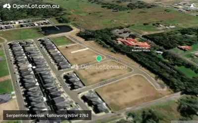 Satellite image for  Serpentine Avenue, Tallawong NSW 2762