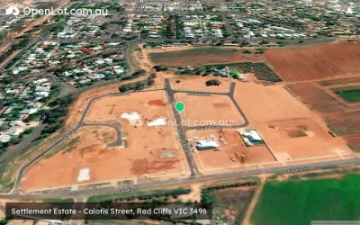 Satellite image for  Settlement Estate - Calotis Street, Red Cliffs VIC 3496