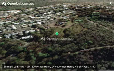 Satellite image for  Shangri-La Estate - 164-206 Prince Henry Drive, Prince Henry Heights QLD 4350