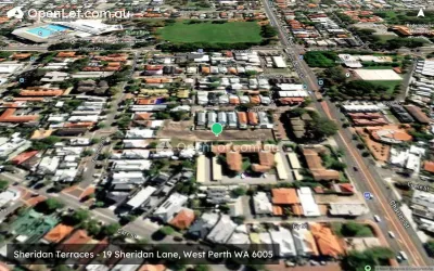 Satellite image for  Sheridan Terraces - 19 Sheridan Lane, West Perth WA 6005