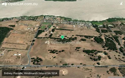 Satellite image for  Sidney Parade, Hindmarsh Island SA 5214