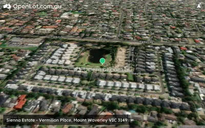 Satellite image for  Sienna Estate - Vermilion Place, Mount Waverley VIC 3149