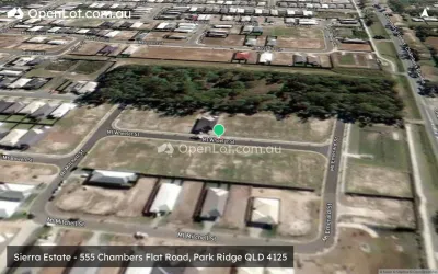 Satellite image for  Sierra Estate - 555 Chambers Flat Road, Park Ridge QLD 4125