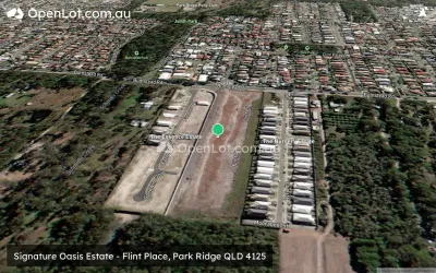 Satellite image for  Signature Oasis Estate - Flint Place, Park Ridge QLD 4125