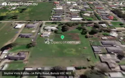 Satellite image for  Skyline Vista Estate - 14 Petty Road, Bunyip VIC 3815