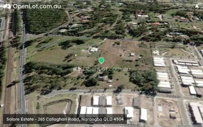 Satellite image for  Solare Estate - 265 Callaghan Road, Narangba QLD 4504