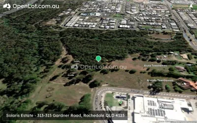 Satellite image for  Solaris Estate - 313-315 Gardner Road, Rochedale QLD 4123