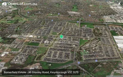 Satellite image for  Somerfield Estate - 85 Stanley Road, Keysborough VIC 3173