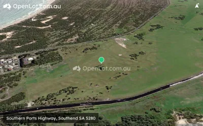 Satellite image for  Southern Ports Highway, Southend SA 5280