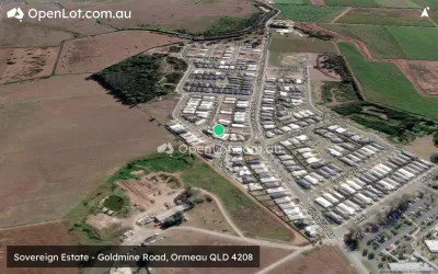 Satellite image for  Sovereign Estate - Goldmine Road, Ormeau QLD 4208
