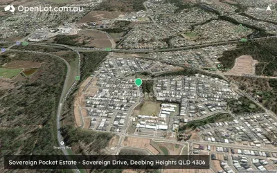 Satellite image for  Sovereign Pocket Estate - Sovereign Drive, Deebing Heights QLD 4306