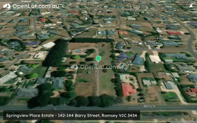 Satellite image for  Springview Place Estate - 142-144 Barry Street, Romsey VIC 3434
