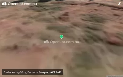 Satellite image for  Stella Young Way, Denman Prospect ACT 2611