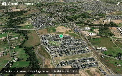 Satellite image for  Stockland Altrove - 200 Bridge Street, Schofields NSW 2762