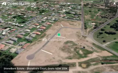 Satellite image for  StoneBark Estate - Stonebark Court, Greta NSW 2334