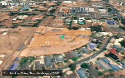 Satellite image for  Strathloddon Drive, Strathfieldsaye VIC 3551