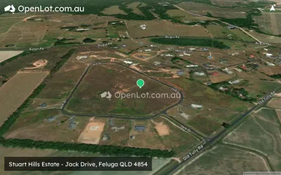 Satellite image for  Stuart Hills Estate - Jack Drive, Feluga QLD 4854