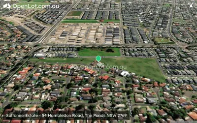 Satellite image for  Sultonesi Estate - 54 Hambledon Road, The Ponds NSW 2769