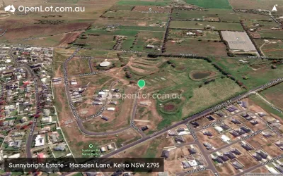 Satellite image for  Sunnybright Estate - Marsden Lane, Kelso NSW 2795