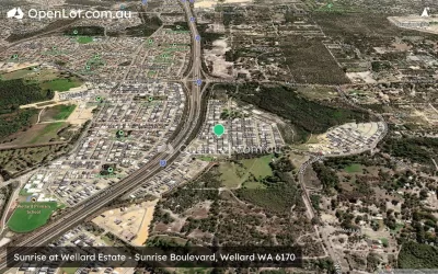 Satellite image for  Sunrise at Wellard Estate - Sunrise Boulevard, Wellard WA 6170