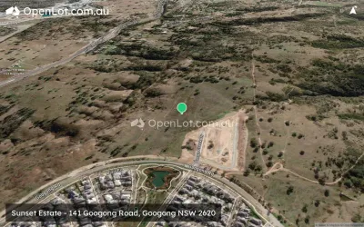 Satellite image for  Sunset Estate - 141 Googong Road, Googong NSW 2620