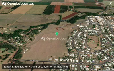 Satellite image for  Sunset Ridge Estate - Aurora Circuit, Atherton QLD 4883