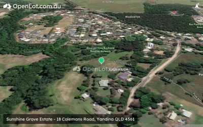 Satellite image for  Sunshine Grove Estate - 18 Colemans Road, Yandina QLD 4561