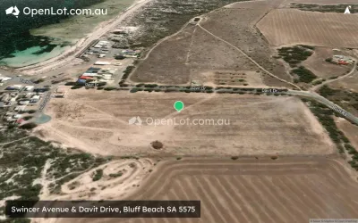 Satellite image for  Swincer Avenue & Davit Drive, Bluff Beach SA 5575