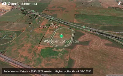 Satellite image for  Talia Waters Estate - 2243-2277 Western Highway, Rockbank VIC 3335