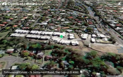 Satellite image for  Tallowwood Estate - 76 Settlement Road, The Gap QLD 4061