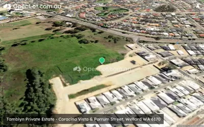 Satellite image for  Tamblyn Private Estate - Coracina Vista & Porrum Street, Wellard WA 6170