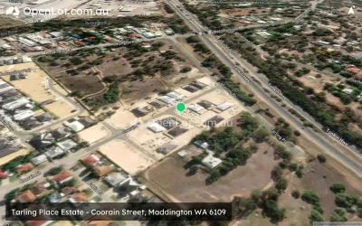 Satellite image for  Tarling Place Estate - Coorain Street, Maddington WA 6109