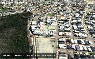 Satellite image for  TERRACE Iluka Beach - Mykonos View, Iluka WA 6028
